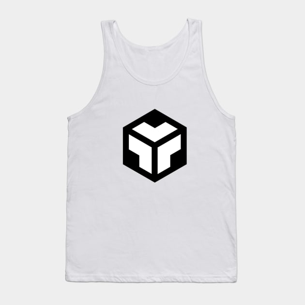 CUBO CON RETROSPECTIVA Tank Top by MaykolMechan